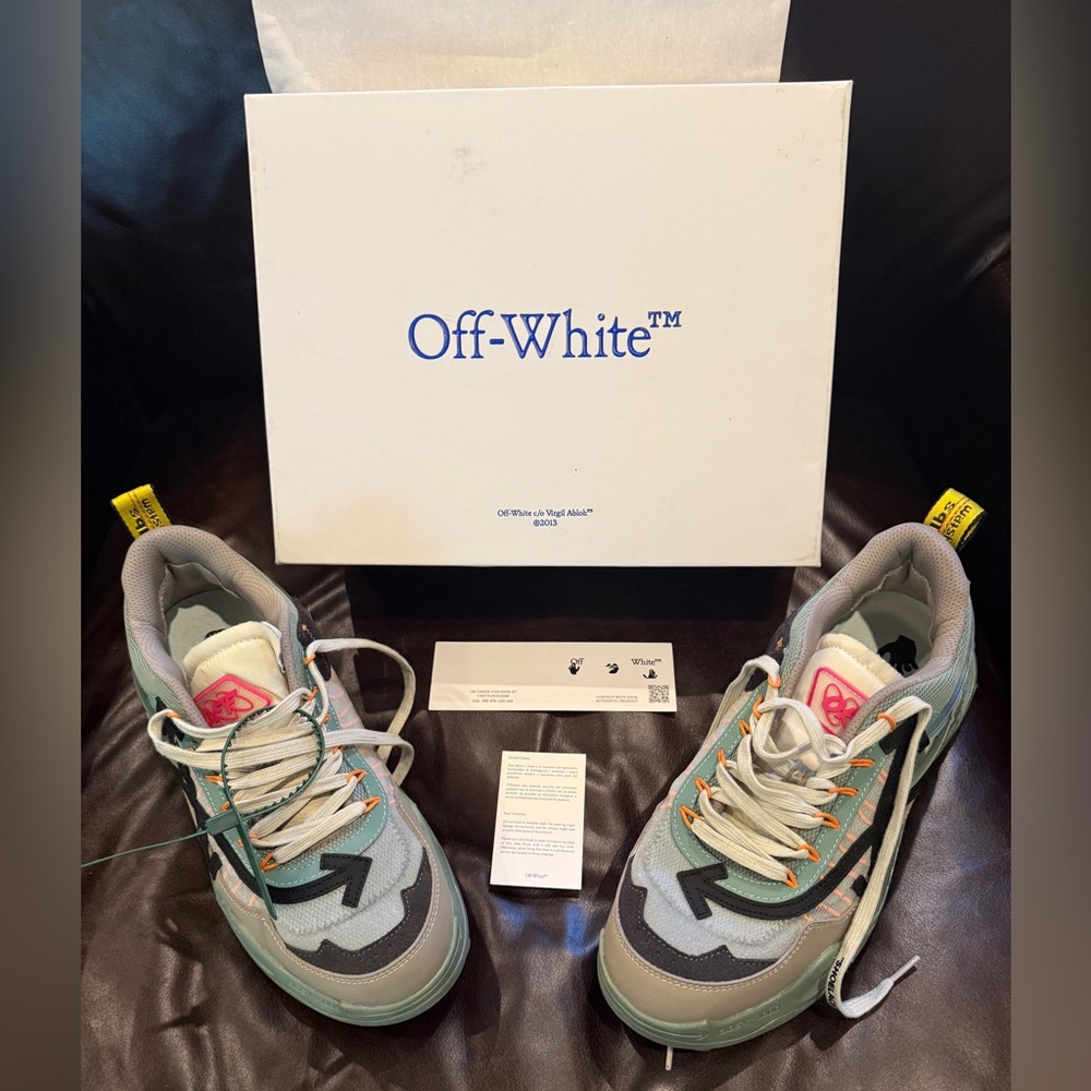 OFF-WHITE Odsy-1000 Mint Black Sneakers - Size US13 EU47 - Like New! - Picture 5 of 15